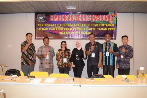 Foto Bimtek Camat Selaku PPAT