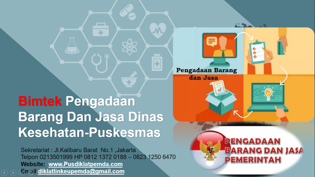 Bimtek Pengadaan Barang Dan Jasa Dinas Kesehatan-Puskesmas