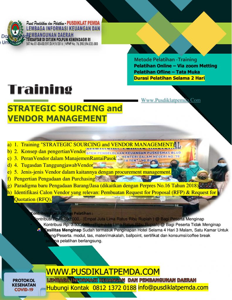 strategic sourcing training
