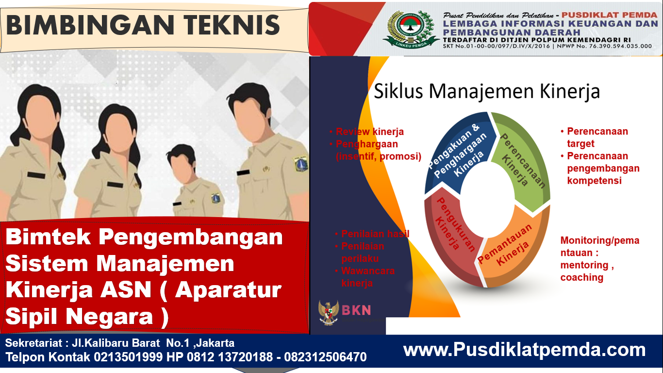 Bimtek Pengembangan Sistem Manajemen Kinerja ASN ( Aparatur Sipil Negara )