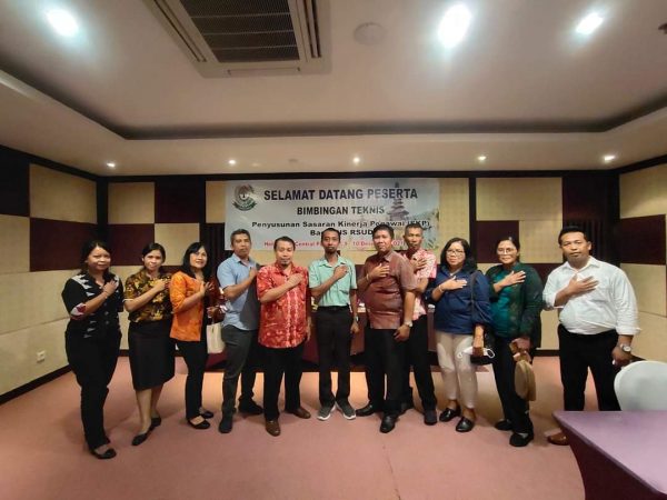 Bimtek Penyusunan Sasaran Kinerja Pegawai (SKP) RSUD Kab.Klungkung
