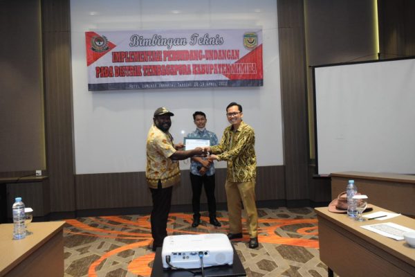 Bimtek Distrik Tembagapura Kab Mimika Papua