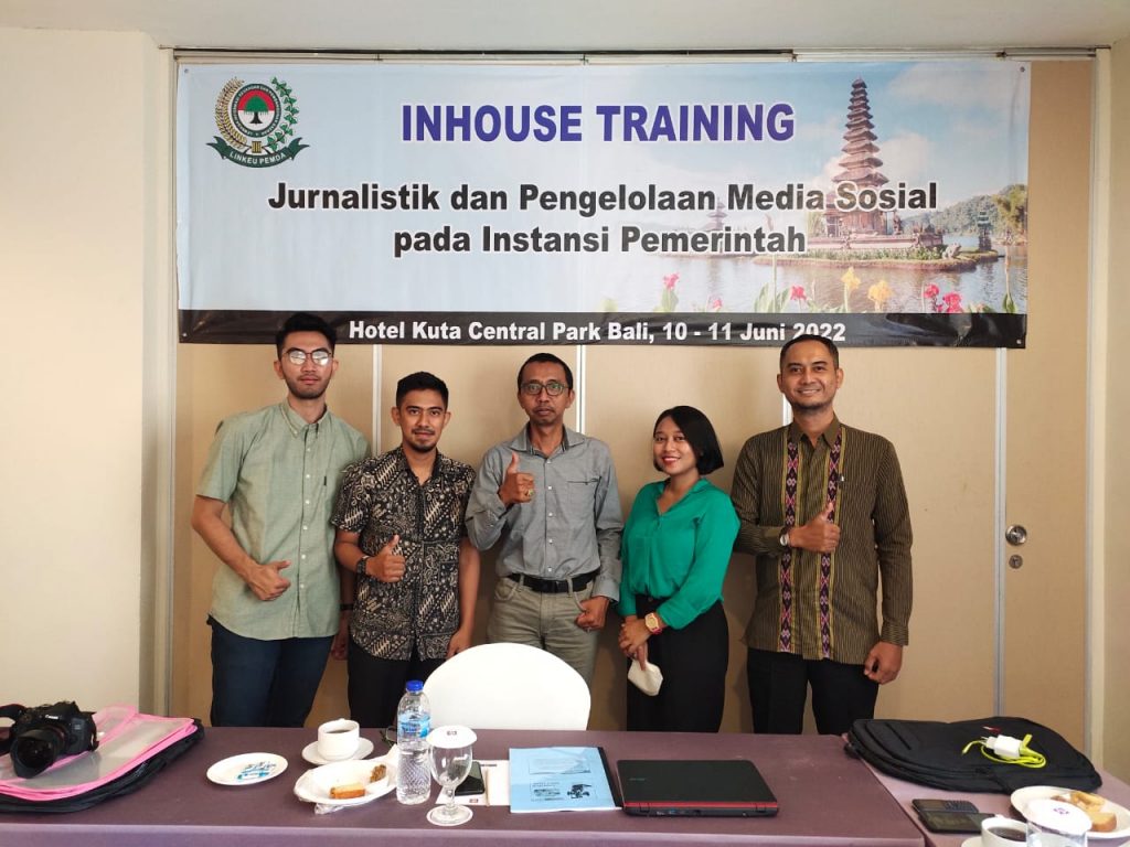 Inhouse Training Pelatihan Jurnalistik dan Pengelolaan Media Sosial RSUD KORPRI Kalimantan Timur Di Bali