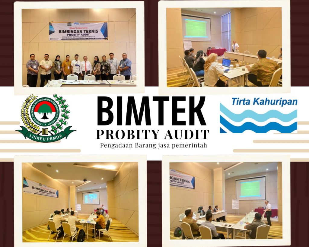 Bimtek Probity Audit Dari Perumda Air Minum Tirta Kahuripan Kabupaten Bogor