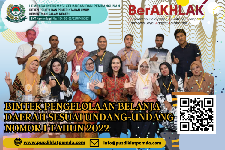 Bimtek pengelolaan belanja daerah sesuai undang undang nomor 1 tahun