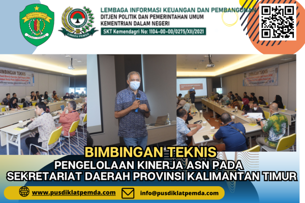 Bimtek Pengelolaan Kinerja ASN Sekretariat Daerah SKEDA Provinsi Kalimantan Timur