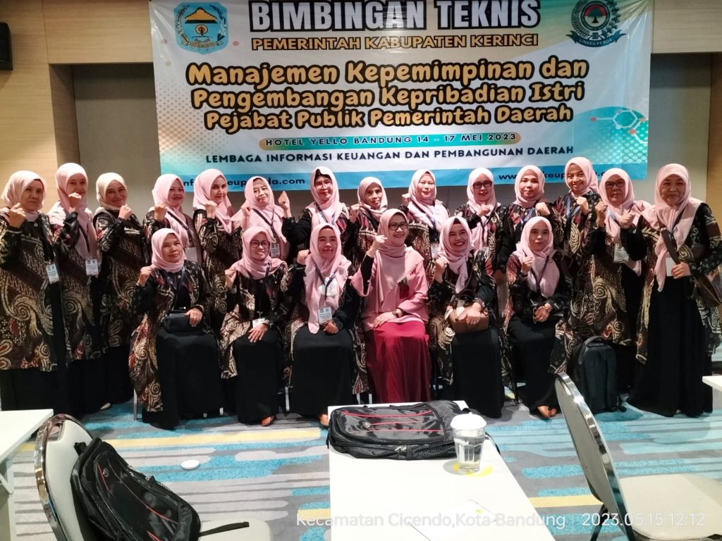 Bimbingan Teknis Manajemen Kepemimpinan dan Pengembangan Kepribadian Bagi Istri Pejabat Publik Pemerintah Daerah