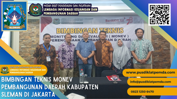 Bimtek Monev Bappeda Sleman di Jakarta