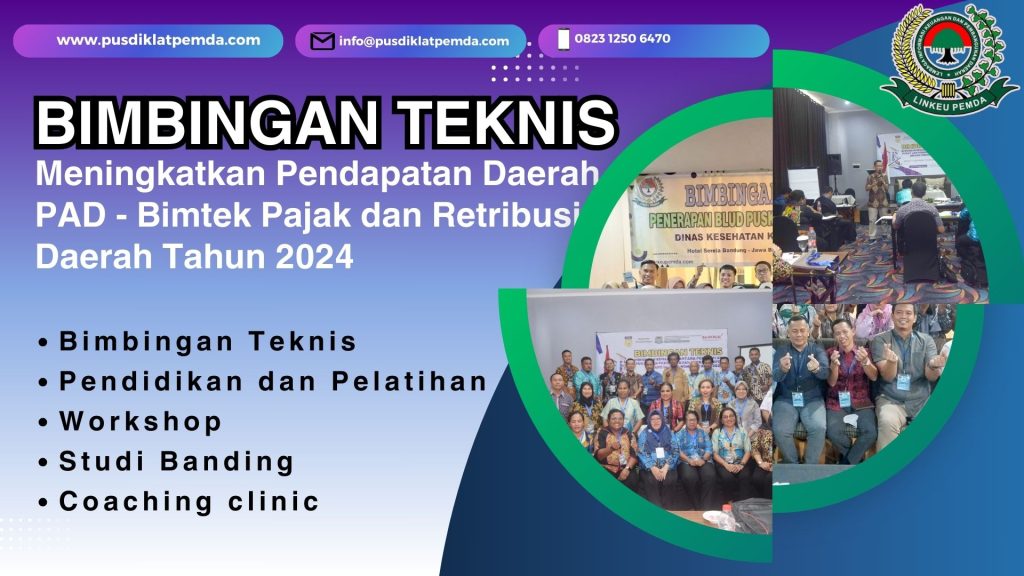 Bimtek Meningkatkan Pendapatan Daerah PAD - Bimtek Pajak dan Retribusi Daerah Tahuun 2024