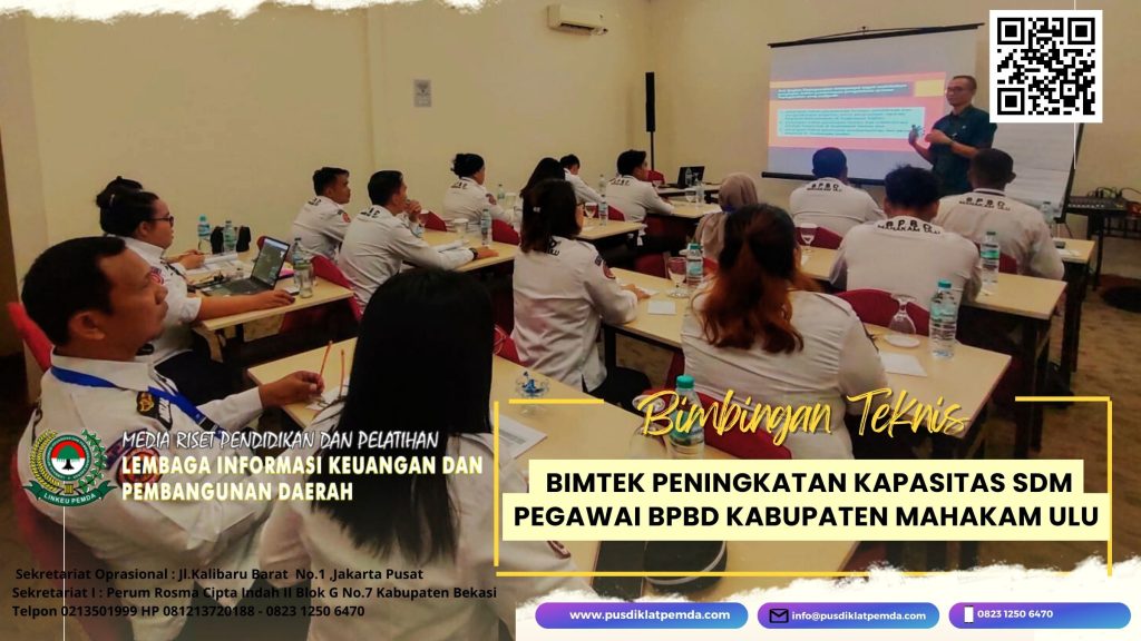 Peningkatan Kapasitas SDM Pegawai BPBD Kab.Mahakam Ulu