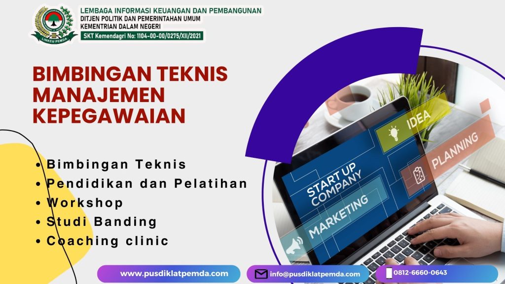 BIMBINGAN TEKNIS MANAJEMEN KEPEGAWAIAN PNS 2024