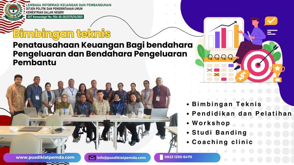 Pelatihan Penatausahaan Keuangan Bagi bendahara Pengeluaran dan Bendahara Pengeluaran Pembantu