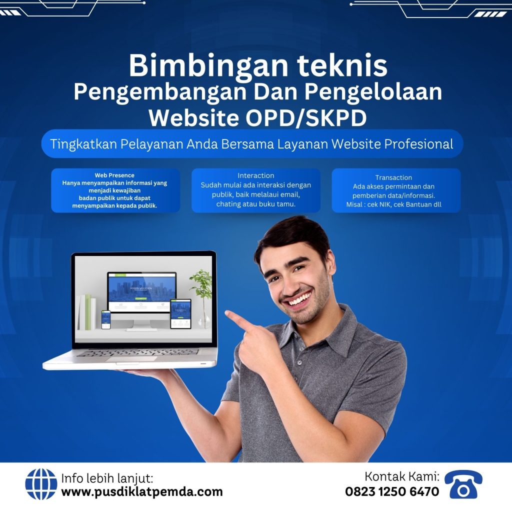 Bimtek Pengembangan dan Pengelolaan Website OPD/SKPD