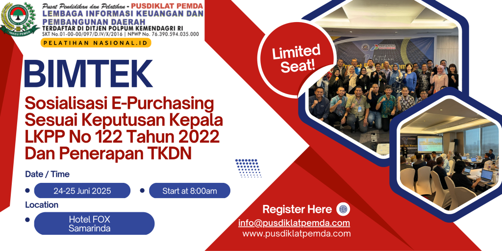 Bimtek Sosialisasi E-Purchasing Sesuai Keputusan Kepala LKPP No 122 Tahun 2022 Dan Penerapan TKDN