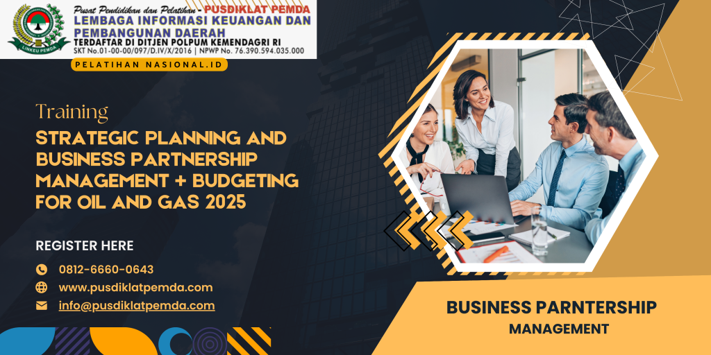 Training Strategic Planning and Business Partnership Management + Budgeting for Oil and Gas 2025