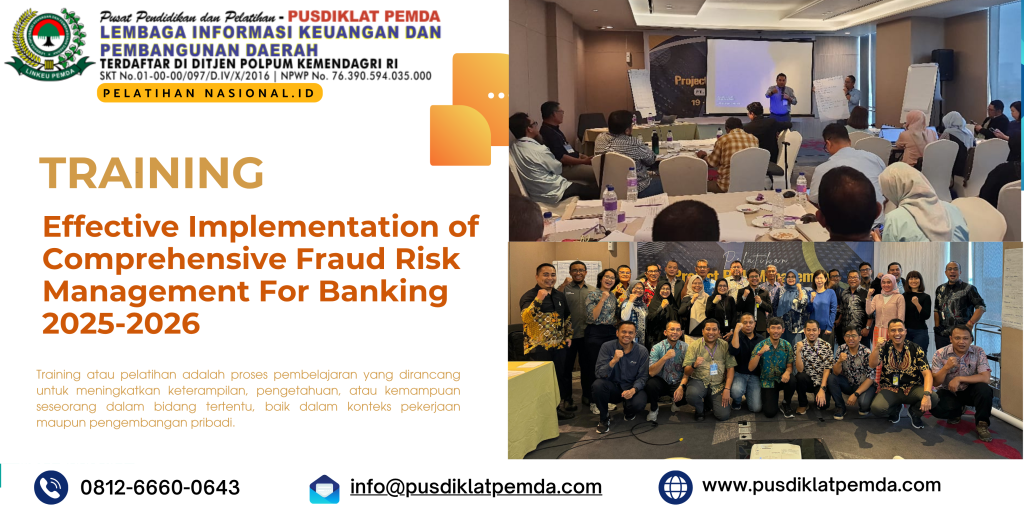 Training Effective Implementation of Comprehensive Fraud Risk Management For Banking 2025-2026