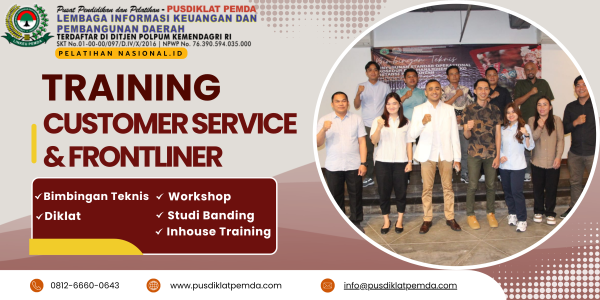 TRAINING CUSTOMER SERVICE & FRONTLINER