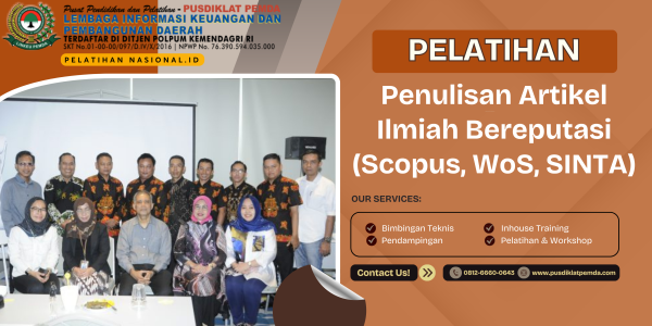 Pelatihan Penulisan Artikel Ilmiah Bereputasi (Scopus, WoS, SINTA)