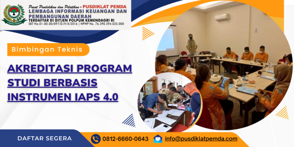 Bimbingan Teknis Akreditasi Program Studi Berbasis Instrumen IAPS 4.0