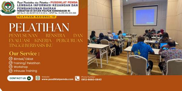 Pelatihan Penyusunan Renstra dan Evaluasi Kinerja Perguruan Tinggi Berbasis IKU