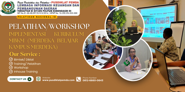 Pelatihan/Workshop Implementasi Kurikulum MBKM (Merdeka Belajar – Kampus Merdeka)