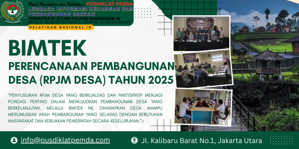 BIMTEK PERENCANAAN PEMBANGUNAN DESA (RPJM DESA) TAHUN 2025