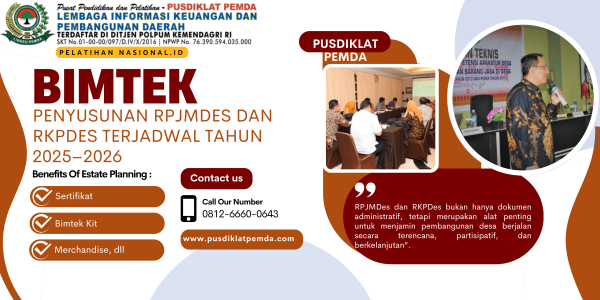 BIMTEK PENYUSUNAN RPJMDES DAN RKPDES TERJADWAL TAHUN 2025–2026