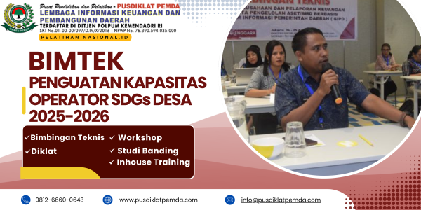 BIMTEK PENGUATAN KAPASITAS OPERATOR SDGs DESA 2025-2026