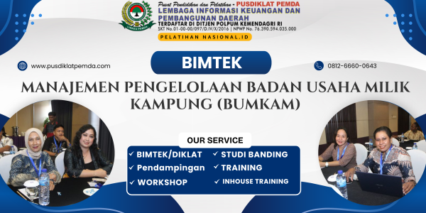 Bimtek Manajemen Pengelolaan Badan Usaha milik Kampung (Bumkam)