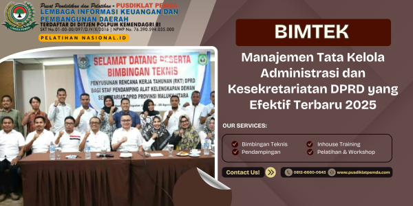 Bimtek Manajemen Tata Kelola Administrasi dan Kesekretariatan DPRD yang Efektif Terbaru 2025