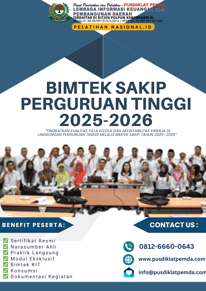 BIMTEK SAKIP PERGURUAN TINGGI 2025-2026