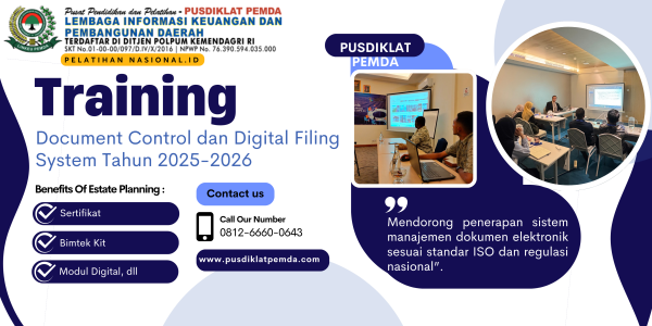 Training Document Control dan Digital Filing System Tahun 2025-2026