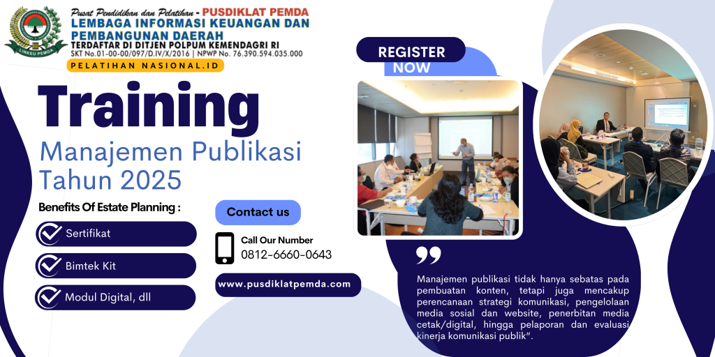 Training Manajemen Publikasi Tahun 2025