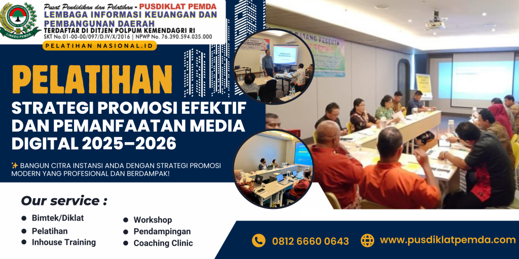 Pelatihan Strategi Promosi Efektif dan Pemanfaatan Media Digital 2025–2026