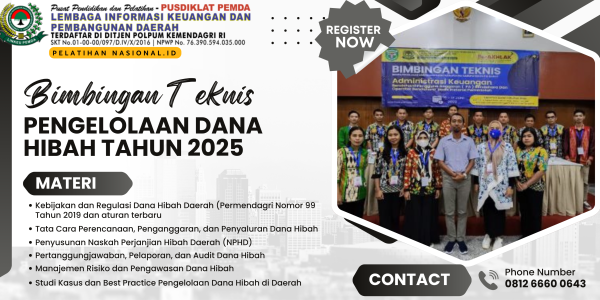 Bimbingan Teknis Pengelolaan Dana Hibah Tahun 2025