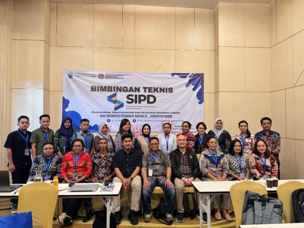 Bimtek Keuangan SIPD RI Bendaharawan Kabupaten Nabire Papua tengah