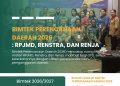 Bimtek Perencanaan Daerah 2026: RPJMD, Renstra, dan Renja