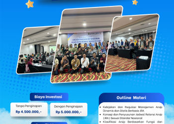 Pelatihan Manajemen Arsip Dinamis dan Statis Berbasis JRA serta Klasifikasi Arsip untuk Meningkatkan Akuntabilitas Kinerja