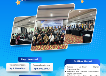 Pelatihan AI-Driven Digital Transformation: Meningkatkan Produktivitas dan Daya Saing Organisasi Secara Berkelanjutan