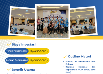 Pelatihan Penerapan AI Governance dan Etika AI dalam Transformasi Digital Organisasi Sesuai Regulasi Nasional 2026