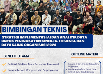 Bimtek Strategi Implementasi AI dan Analitik Data untuk Peningkatan Kinerja, Efisiensi, dan Daya Saing Organisasi 2026