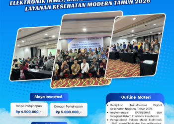 Bimtek Transformasi Digital Pelayanan Kesehatan melalui Implementasi SATUSEHAT, Rekam Medis Elektronik (RME), dan Smart Healthcare menuju Layanan Kesehatan Modern Tahun 2026