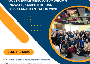 Bimtek Transformasi Digital, Artificial Intelligence (AI), dan ESG Corporate Governance menuju BUMD/BUMN Inovatif, Kompetitif, dan Berkelanjutan Tahun 2026