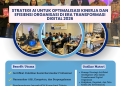 Bimbingan Teknis Strategi AI untuk Optimalisasi Kinerja dan Efisiensi Organisasi di Era Transformasi Digital 2026