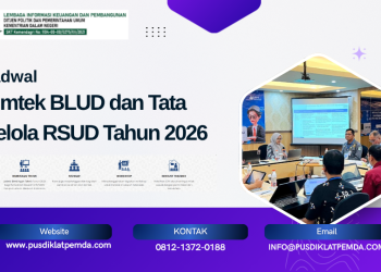 Jadwal Bimtek BLUD dan Tata Kelola RSUD Tahun 2026