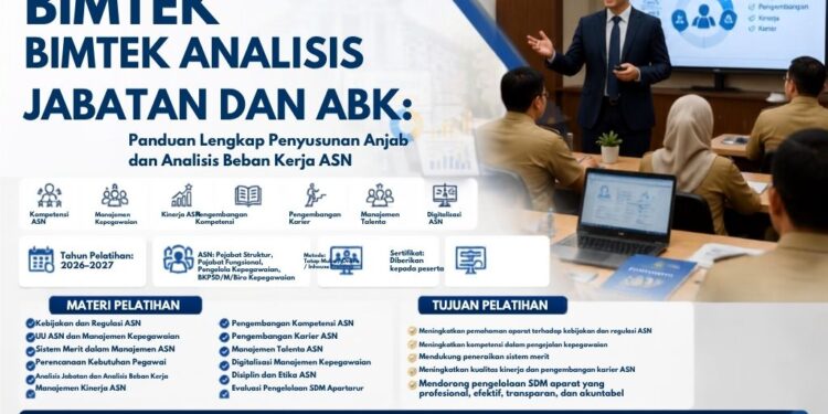 Bimtek Analisis Jabatan dan ABK: Panduan Lengkap Penyusunan Anjab dan Analisis Beban Kerja ASN